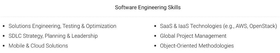 Software Engineer Resume
