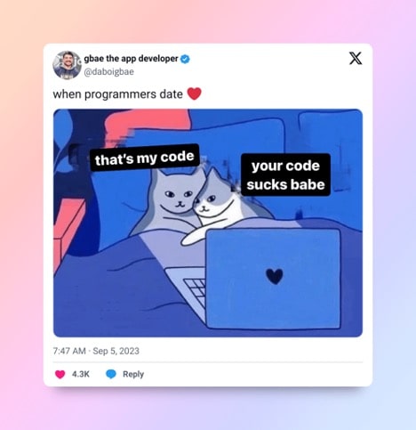 coders fall in love