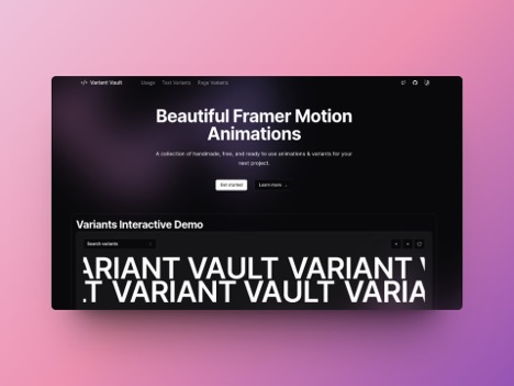 Motion Variants