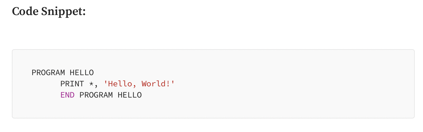 Fortran
