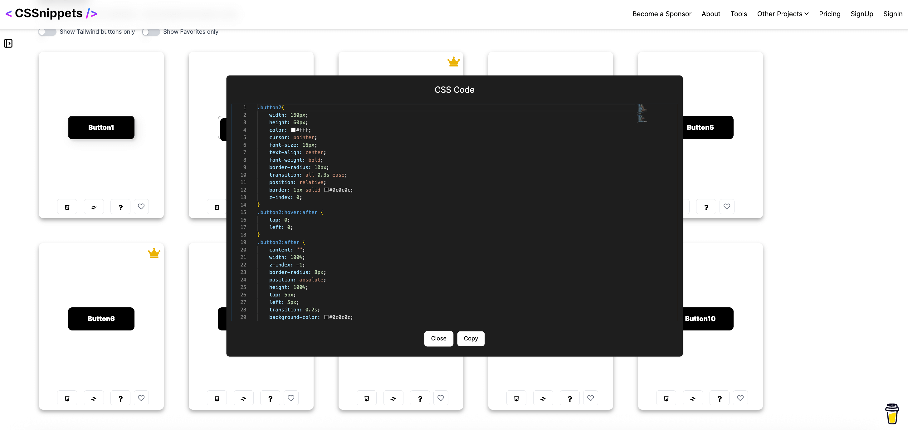 CSS Code