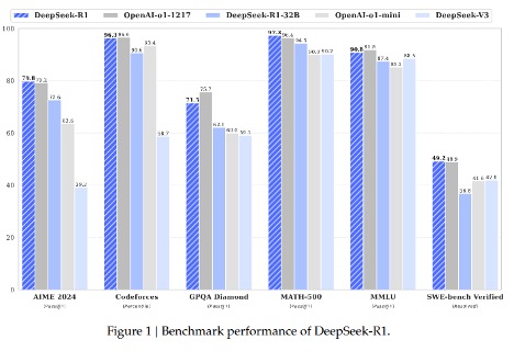 Benchmark Performance DeepSeek-R1